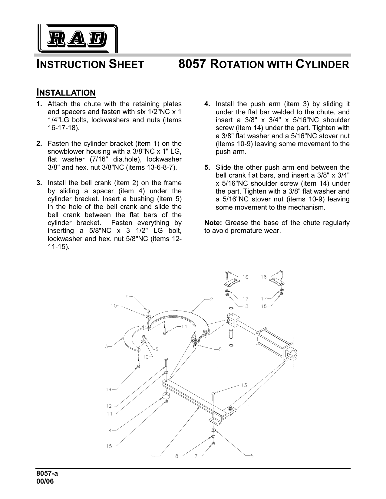 8057  Rotation Hydraulique