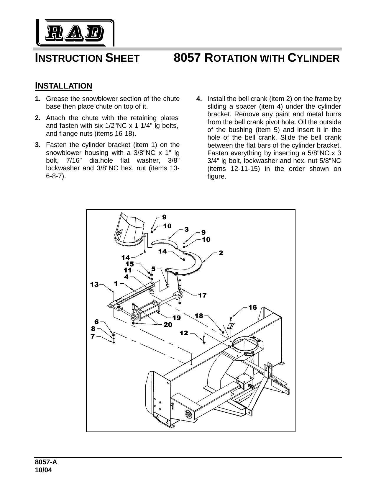 8057  Rotation Hydraulique