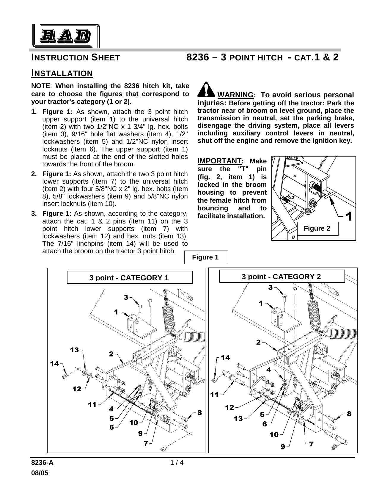 8236  Attache 3 points