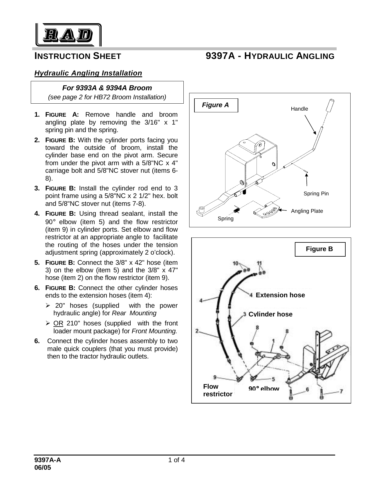 9397A  Angul. Hydr. Balai