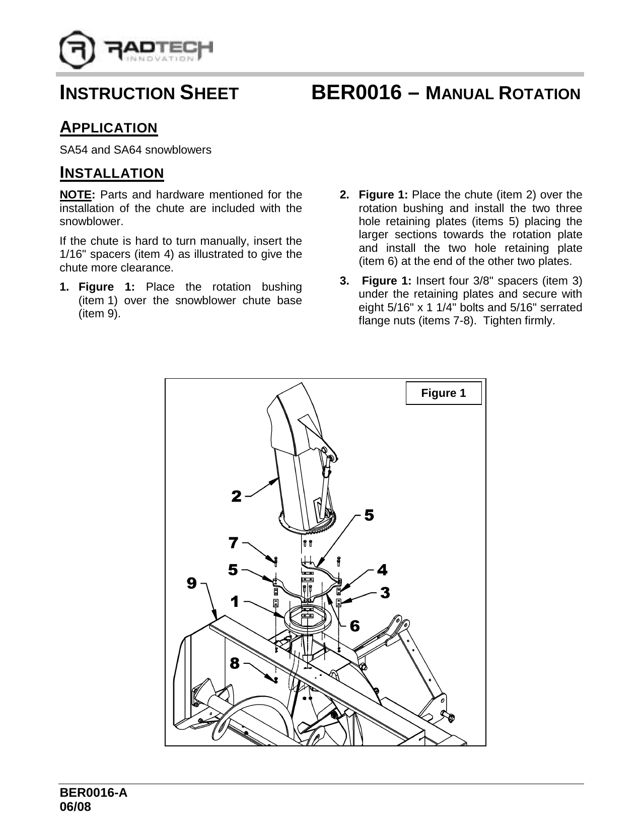 BER0016  Rotation manuelle