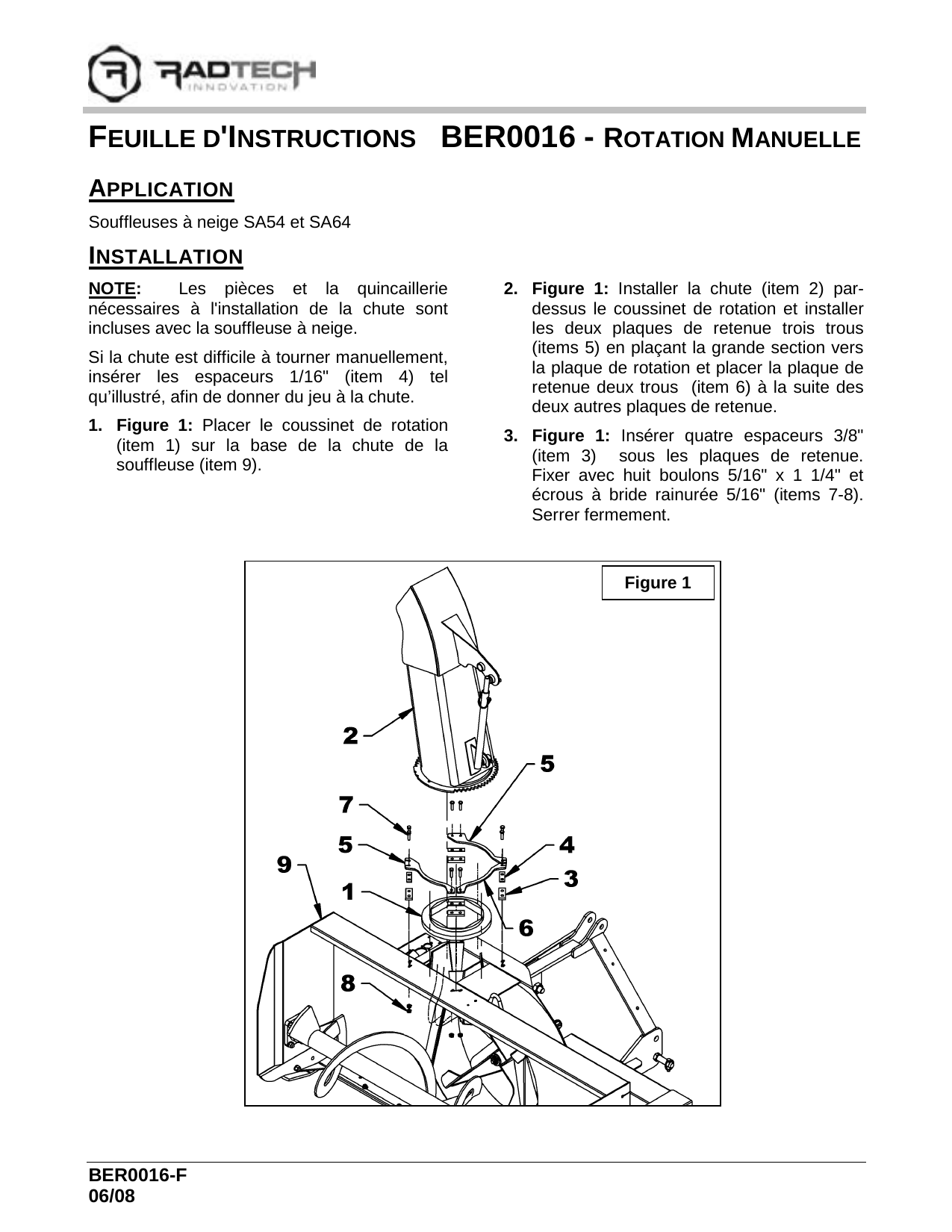 BER0016  Rotation manuelle