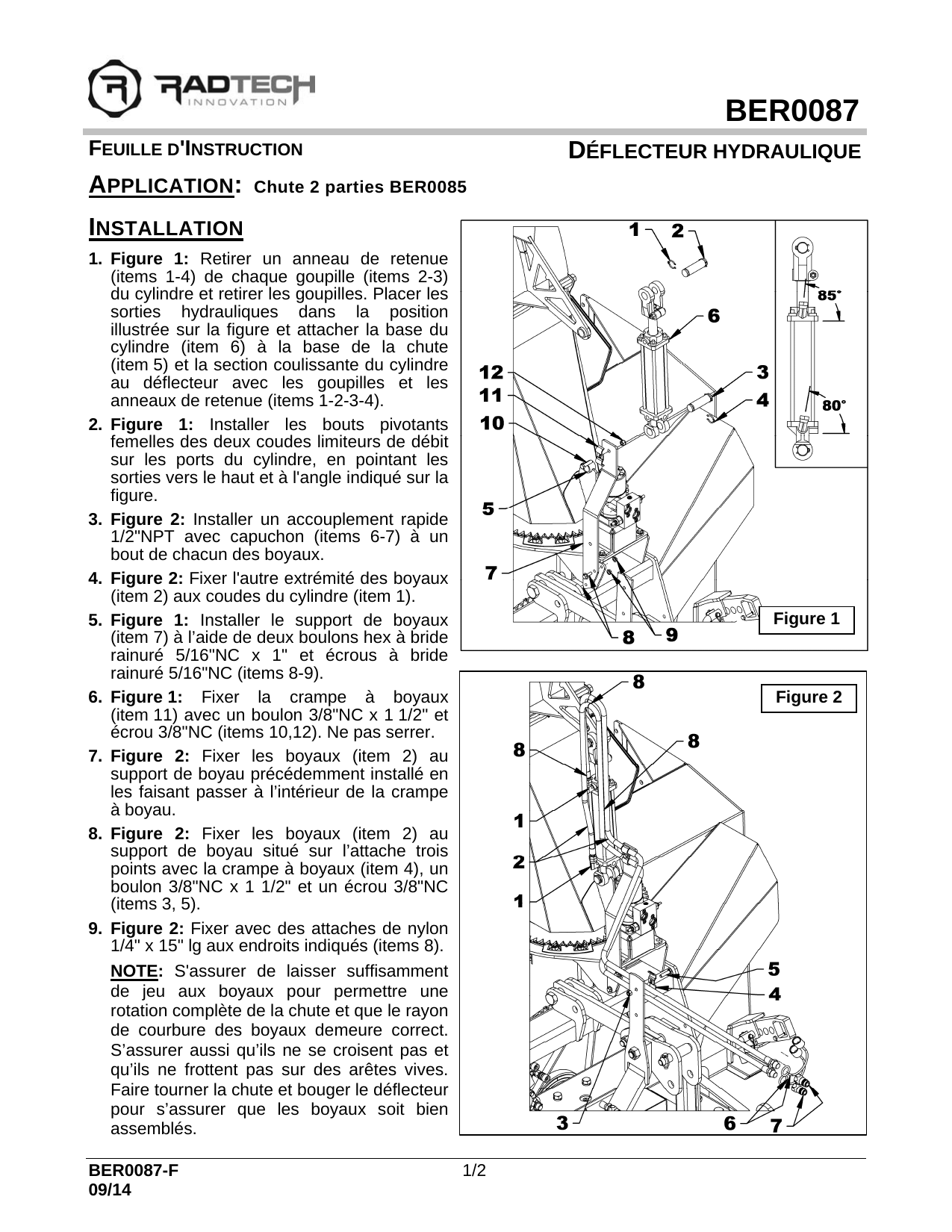 BER0087  Déflect. hydraul